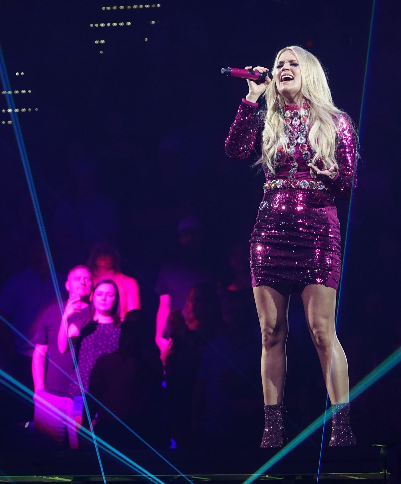 Carrie Underwood - Performs at the MGM Grand Garden Arena 