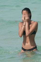 Chantal Monaghan in Bikini at the Beach in Miami 05/08/2019