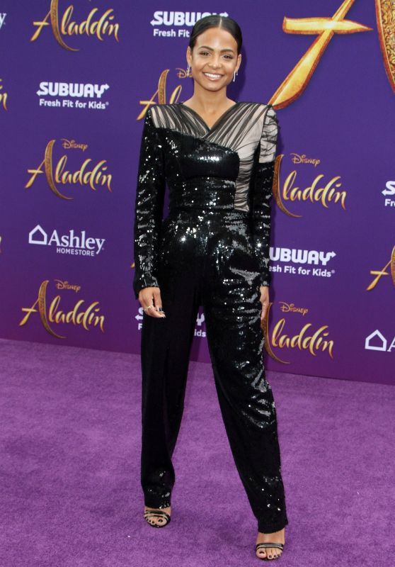 Christina Milian – “Aladdin” Premiere in Hollywood