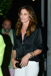 Cindy Crawford Night Out Style - Santa Monica 05/25/2019