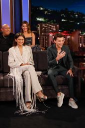 Cobie Smulders and Zendaya Coleman - Jimmy Kimmel Live 05/09/2019