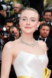 Dakota Fanning – “Once Upon a Time in Hollywood” Red Carpet at Cannes Film Festival