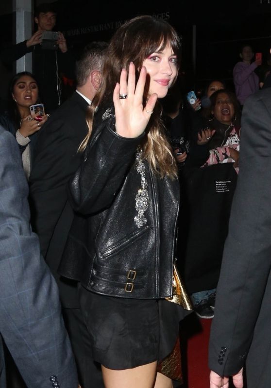Dakota Johnson - Leaves The Mark Hotel for Met Gala After-Party in New York 05/07/2019