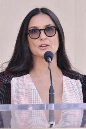 Demi Moore - Lucy Liu Hollywood Walk of Fame Ceremony in Hollywood 05/01/2019