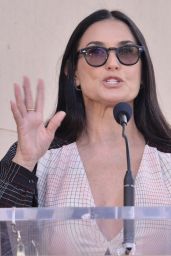 Demi Moore - Lucy Liu Hollywood Walk of Fame Ceremony in Hollywood 05/01/2019