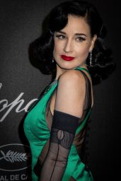 Dita Von Teese – Chopard Party at the 72nd Cannes Film Festival