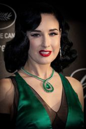 Dita Von Teese – Chopard Party at the 72nd Cannes Film Festival