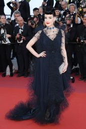 Dita Von Teese – “Les Miserables” Red Carpet at Cannes Film Festival
