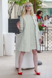 Elle Fanning Chic  Style - Martinez Hotel in Cannes 05/21/2019