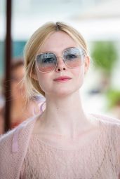 Elle Fanning - Leaving Hotel Martinez in Cannes 05/23/2019