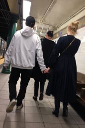 Elle Fanning - Takes the Subway in NYC 05/04/2019
