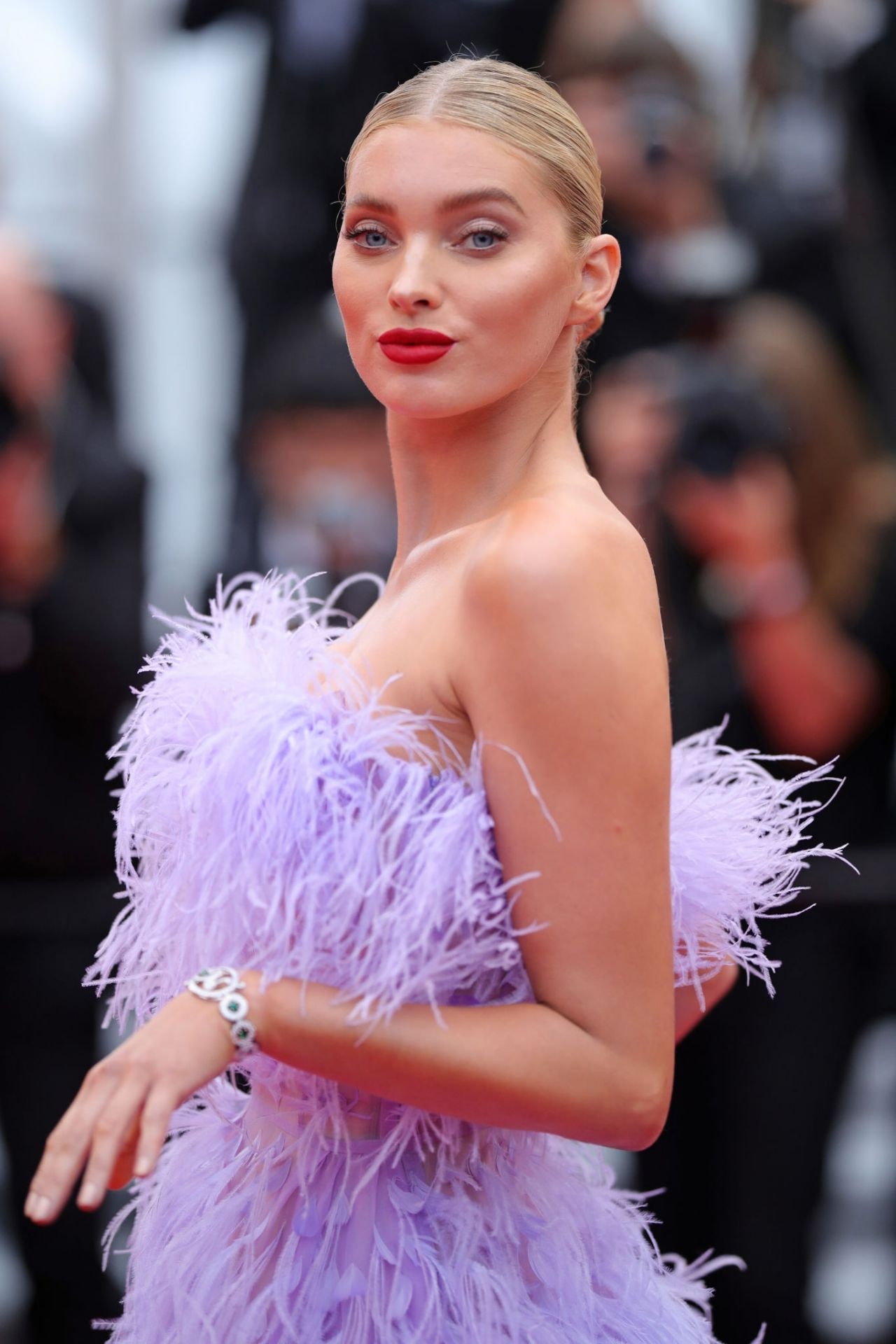 Elsa Hosk – “Sibyl” Red Carpet at Cannes Film Festival • CelebMafia