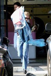Emma Roberts - Getting Her Dry Cleaning in LA 05/01/2019