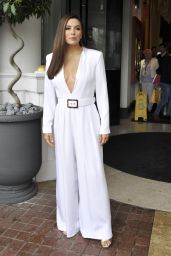 Eva Longoria - Leaving the Majestic Hotel in Cannes 05/18/2019