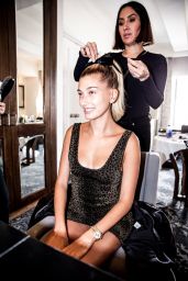 Hailey Rhode Bieber - Getting Ready for Met Gala 2019 With Vogue Magazine