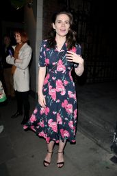 Hayley Atwell - "Rosmersholm" Theatre Cast Departures, London 05/13