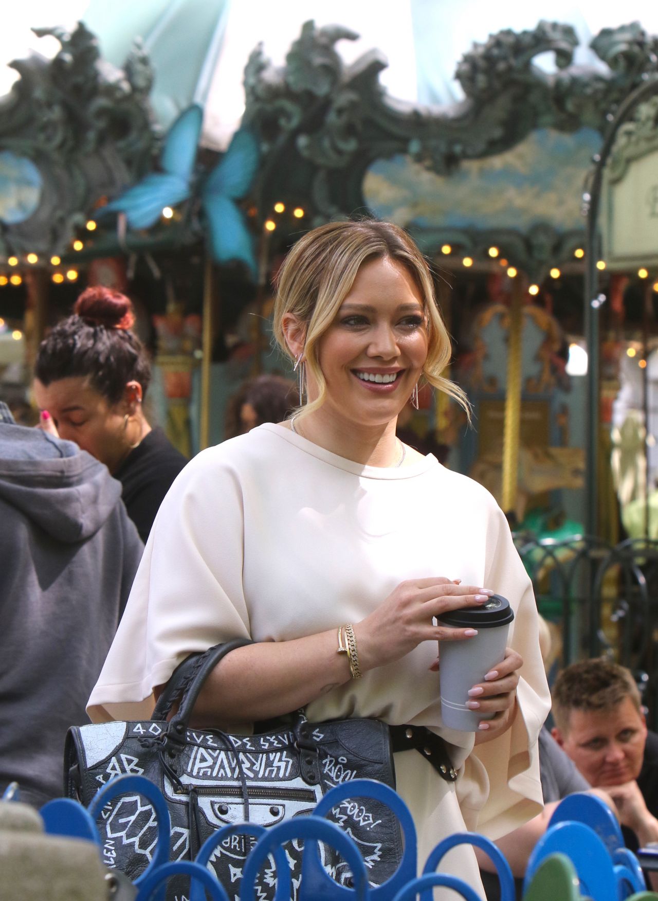 Hilary Duff - On the Set of Younger in NYC 05/22/2019 • CelebMafia
