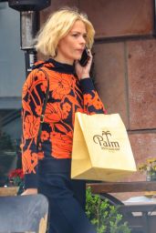 Jaime King Looks Stylish - Leaves The Palm Restaurant in Beverly Hills 05/08/2019