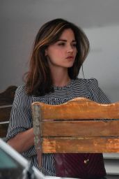Jenna-Louise Coleman - Out in London 05/27/2019