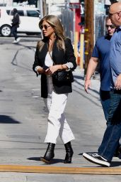 Jennifer Aniston Arriving to Appear on Jimmy Kimmel Live in Hollywood 05/29/2019
