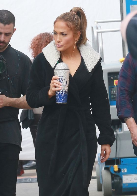 Jennifer Lopez - "Hustlers" Film Set in New York 05/02/2019