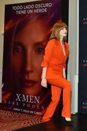 Jessica Chastain - "X-Men: Dark Phoenix" Press Conference in Mexico City