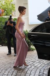 Josephine Skriver - Outside the Martinez Hotel in Cannes 05/21/2019