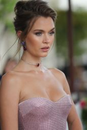 Josephine Skriver - Outside the Martinez Hotel in Cannes 05/21/2019