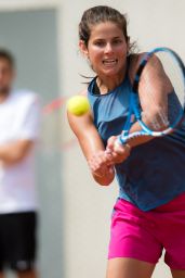 Julia Görges – Practises During the Roland Garros in Paris 05/24/2019