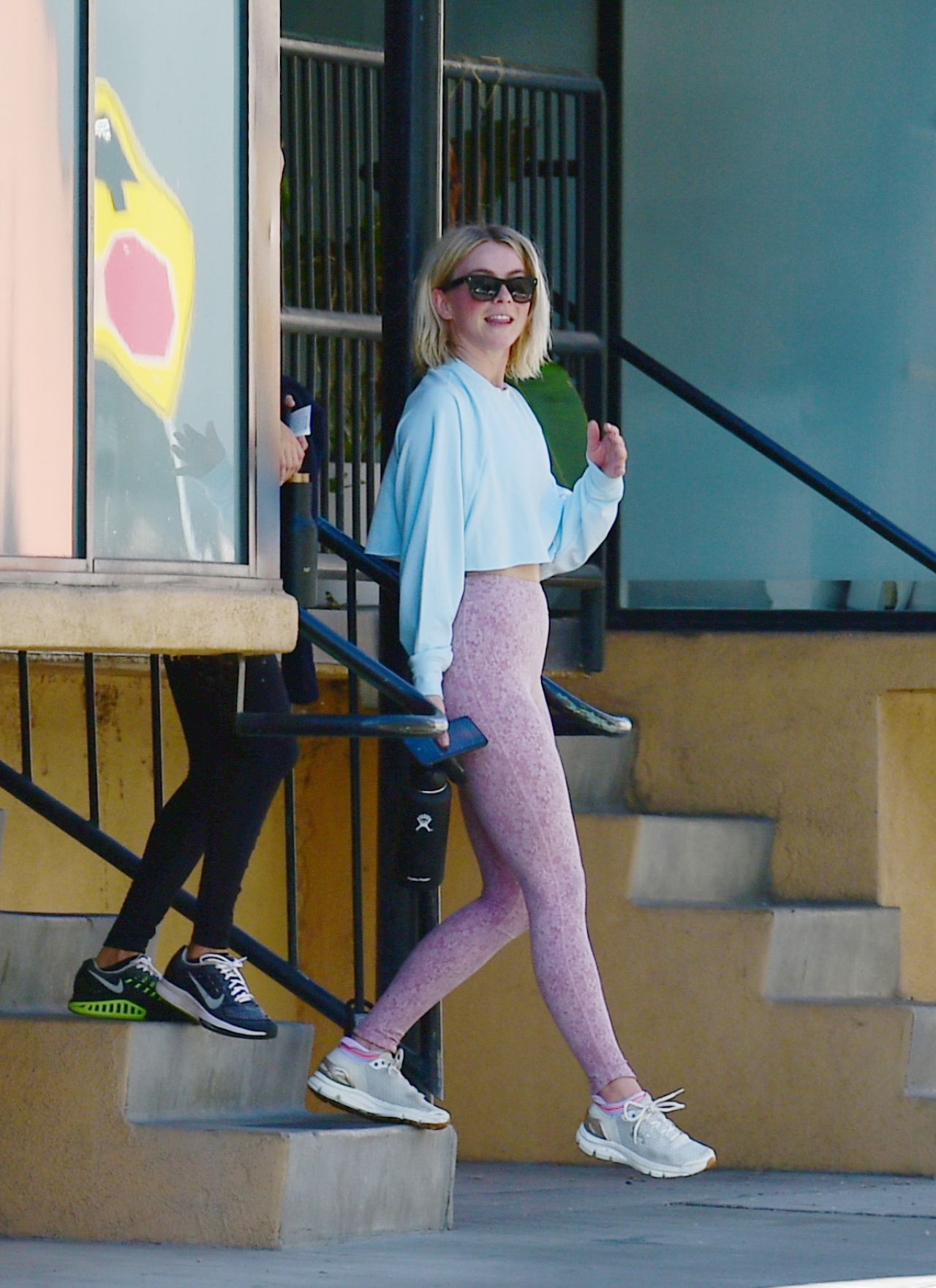 Julianne Hough and Nicole Richie - Leaving a Gym in Los Angeles 05/22