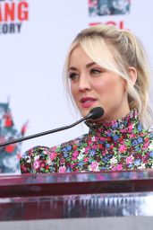 Kaley Cuoco - The Big Bang Theory Cast Handprint Ceremony at TCL Chinese Theater in Los Angeles 05/01/2019