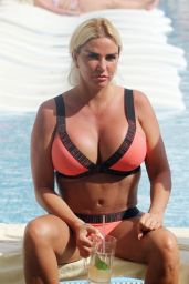 Katie Price in Bikini on Holiday in Turkey 05/16/2019
