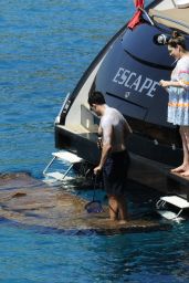 Kelly Brook on a Yacht in Mallorca 05/23/2019