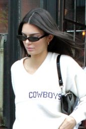 Kendall Jenner in a Cowboys Sweater 05/08/2019