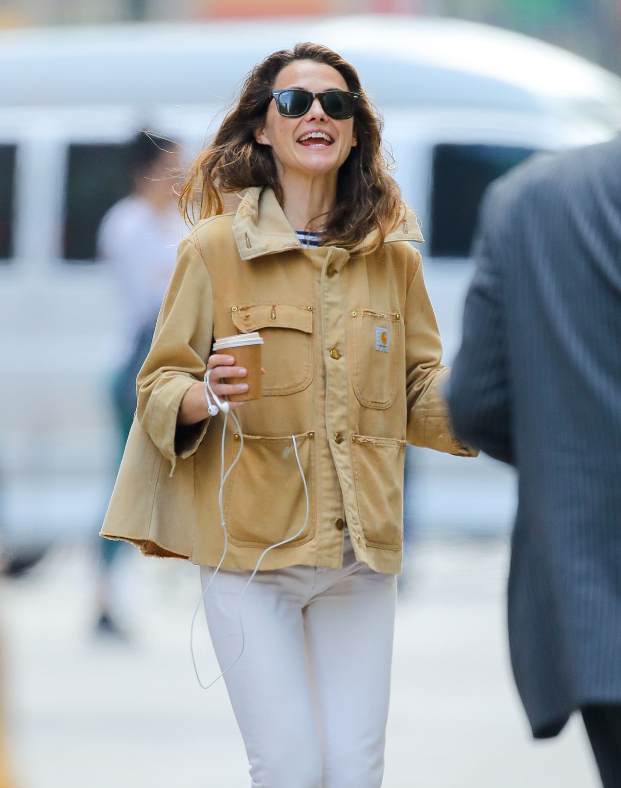 Keri Russell Web on X: 📸 #KeriRussell out in NYC on April 22