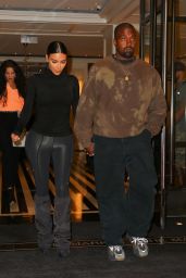 Kim Kardashian and Kanye West - Exit Their Hotel in New York 05/07/2019