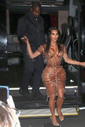 Kim Kardashian and Kanye West - Return From the Met Gala in NYC 05/06/2019