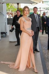 Kimberley Garner – Outside the Martinez Hotel in Cannes 05/22/2019