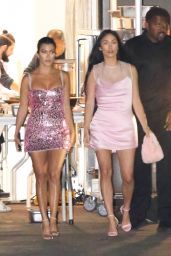 Kourtney Kardashian - Leaving the Launch Event for Kylie Jenner
