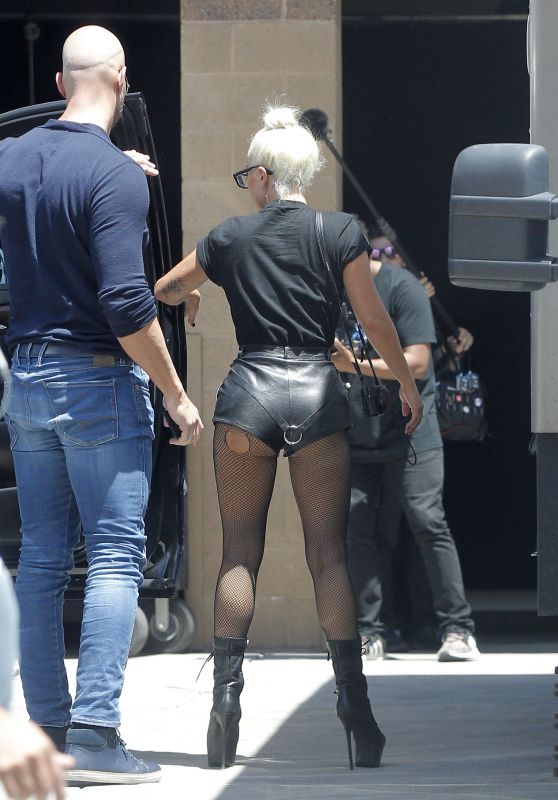 Lady Gaga - Arriving to the Studio in Hollywood 05/24/2019