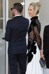 Lady Victoria Hervey - Leaving Hotel Martinez in Cannes 05/22/2019