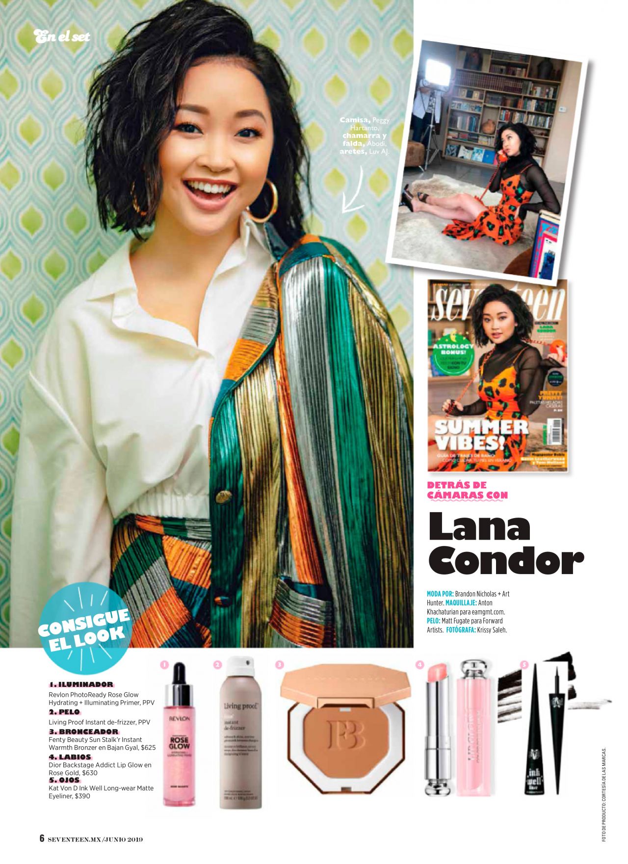 Lana Condor - Seventeen Magazine México June 2019 Issue • CelebMafia