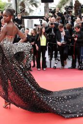 Leomie Anderson – “Once Upon a Time in Hollywood” Red Carpet at Cannes Film Festival 