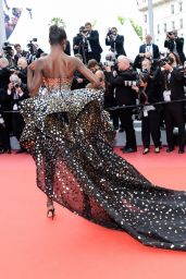 Leomie Anderson – “Once Upon a Time in Hollywood” Red Carpet at Cannes Film Festival (more photos)