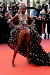 Leomie Anderson – “Once Upon a Time in Hollywood” Red Carpet at Cannes Film Festival (more photos)