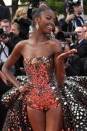 Leomie Anderson – “Once Upon a Time in Hollywood” Red Carpet at Cannes Film Festival (more photos)