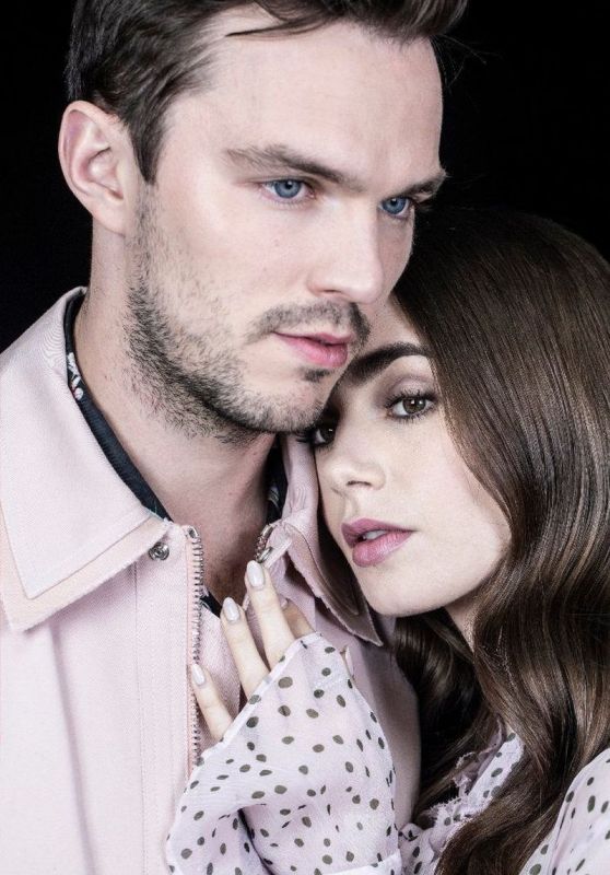 Lily Collins and Nicholas Hoult - LA Times Portraits for "Tolkien", May 2019