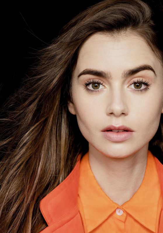 Lily Collins - Photoshoot for The Observer 04/28/2019