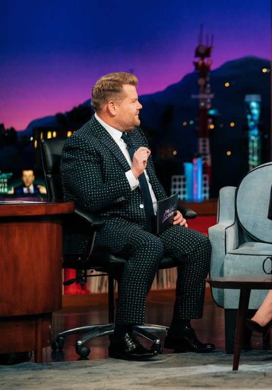 Lily Collins - The Late Late Show with James Corden 05/14/2019 • CelebMafia