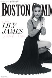 Lily James - Boston Common Magazine June 2019 Issue